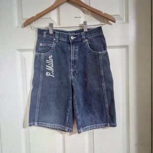 P. Miller Shorties Boys Denim Shorts Size 8